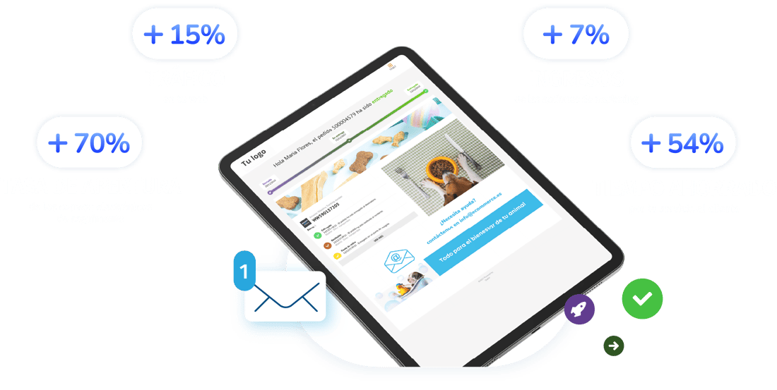 vantaggi tracking page qapla - tablet es